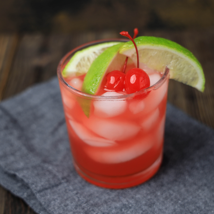 Bourbon Cherry Limeade