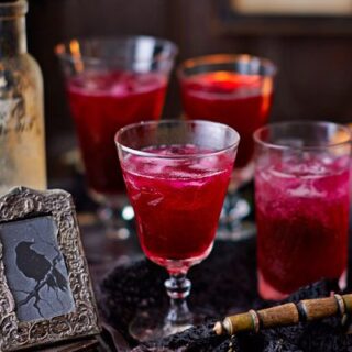 Image for Blood beetroot cocktails recipe
