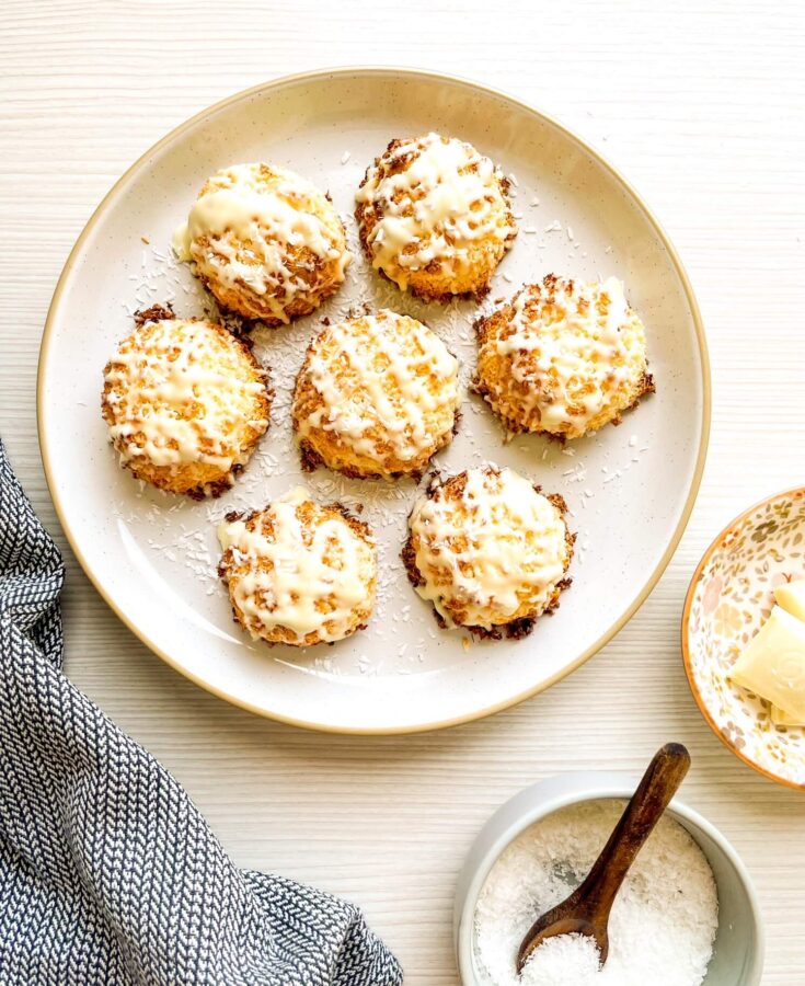 Easy Tequila Coconut Macaroons (Dessert Recipe)