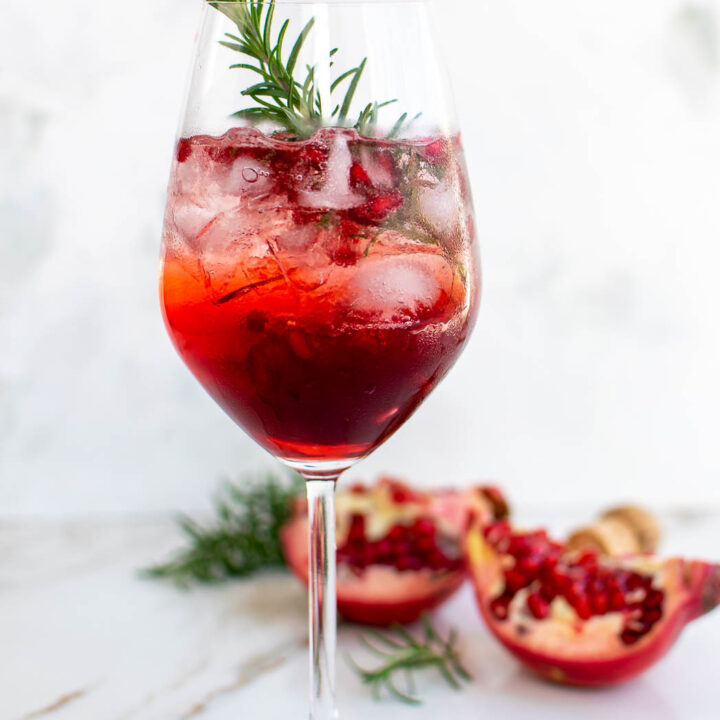 Image for Pomegranate Campari Spritz