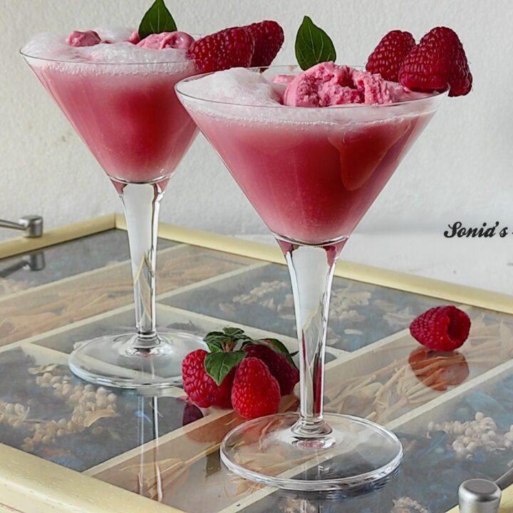 Image for Raspberry champagne sorbet